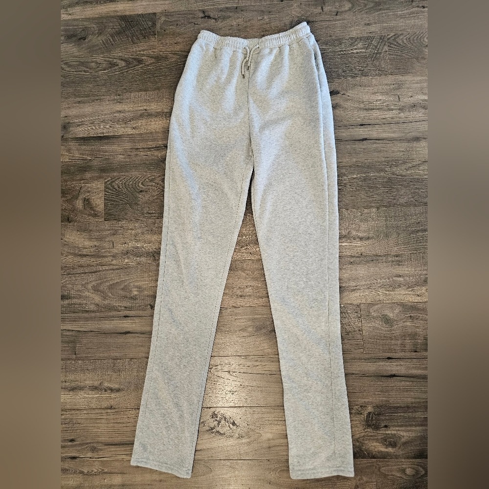 Womens‎ szL Gray Sweatpants Joggers Lounge Pants Drawstring Waist Casual Comfort